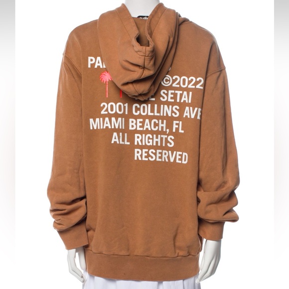 AUTHENTIC PALM ANGELS HOODIE - Picture 3 of 3